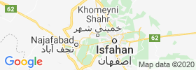 Khomeyni Shahr map